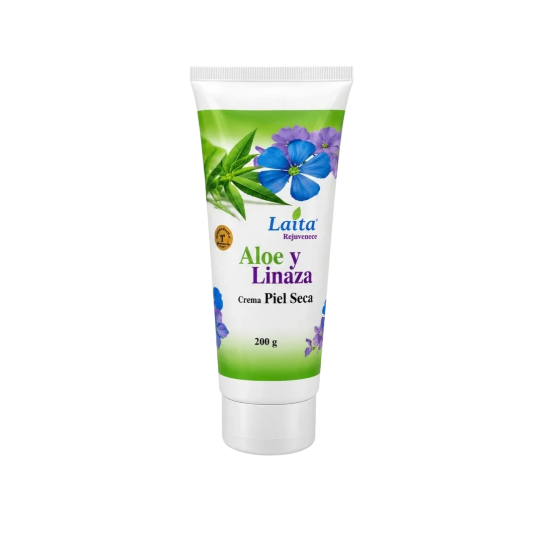 Crema de Aloe y Linaza | by Laita Classic 2 Crema cuerpo aloe 200g scaled