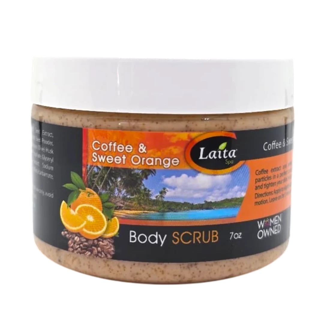 coffee sweet orange scrub scaled