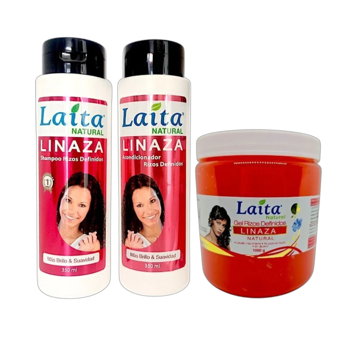 kit rizos definidos sin crema para peinar Laita classic