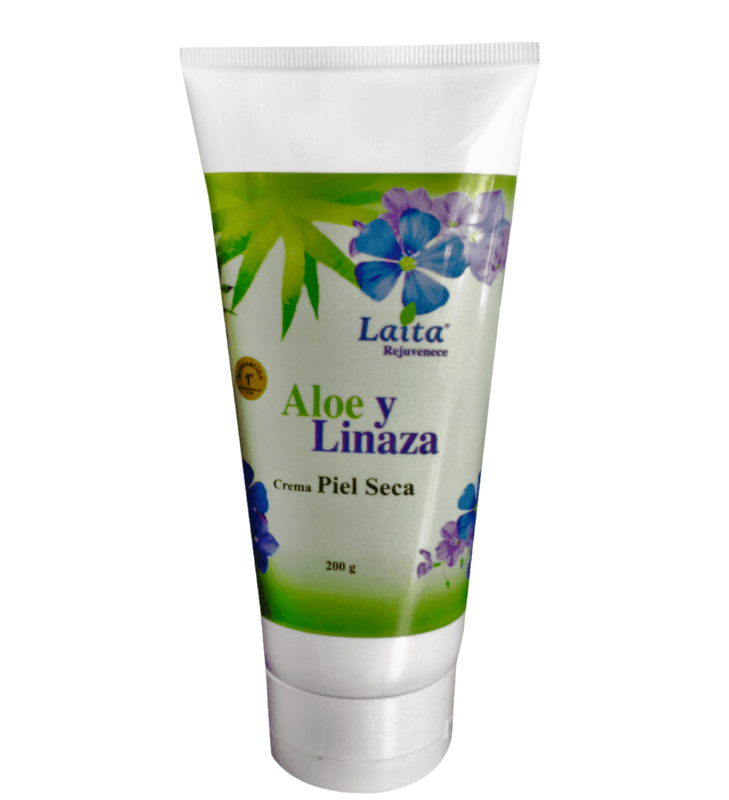 crema aloe y linaza